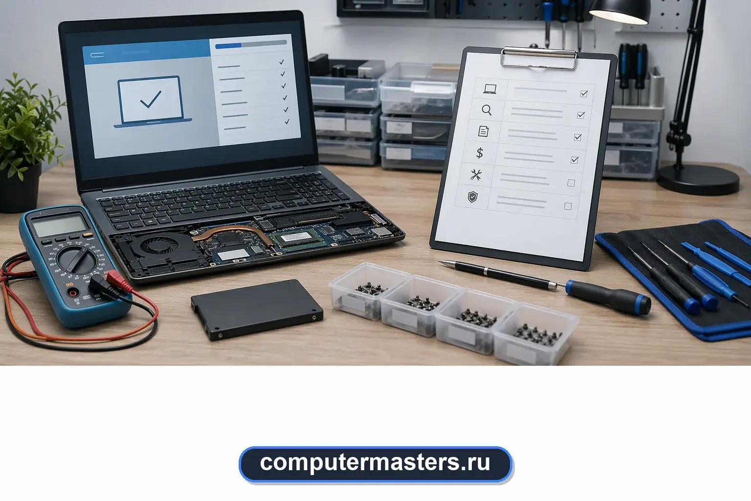 Диагностика, согласование и порядок ремонта Computer Masters