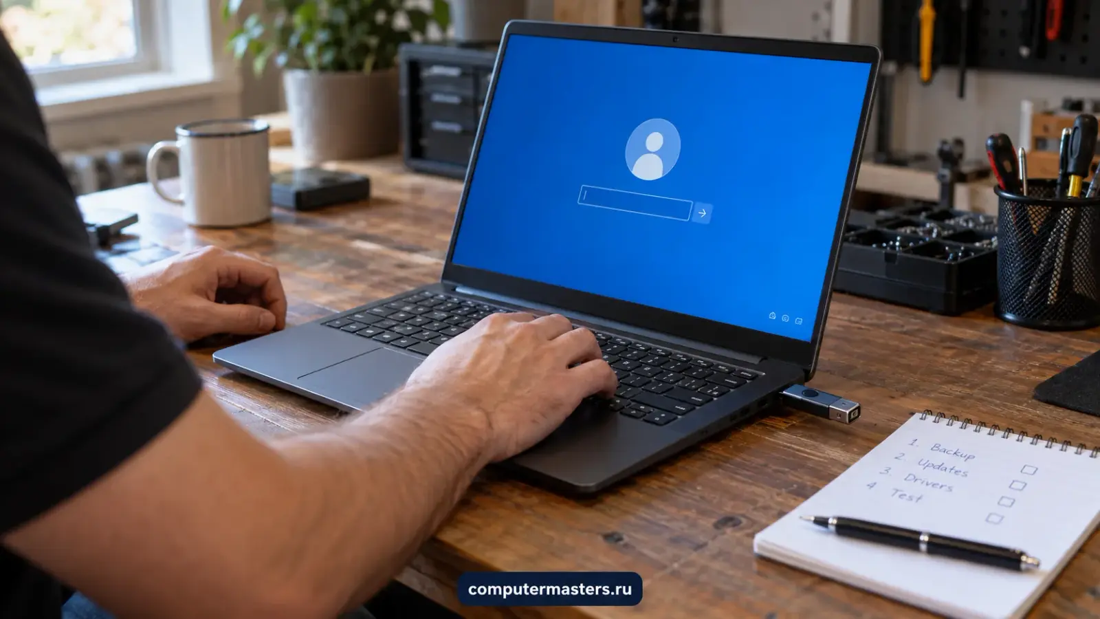 Сброс пароля Windows и восстановление доступа